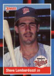 1988 Donruss Baseball Cards    196     Steve Lombardozzi